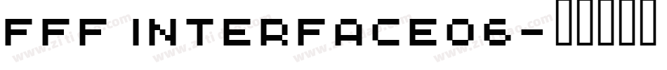 FFF Interface06字体转换